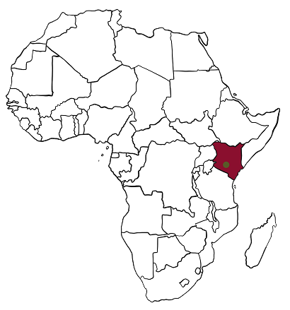 Kenya Africa Map