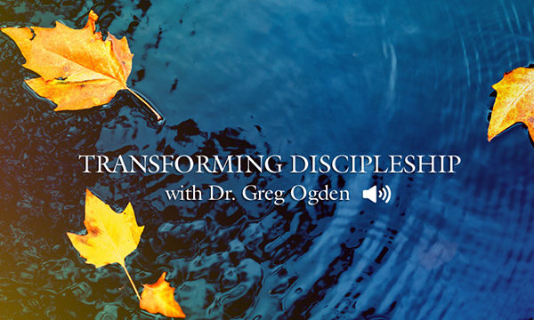 Greg Ogden Transforming Discipleship
