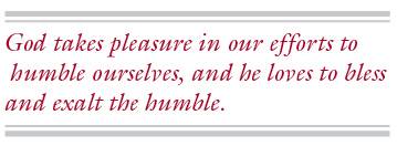 Pride and the humble